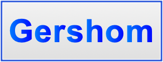 Image of the name Gershom Image of the name Gershom