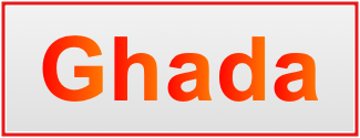 Image of the name Ghada