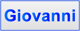 Image of the name Giovanni Image of the name Giovanni