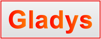 Image of the name Gladys Image of the name Gladys
