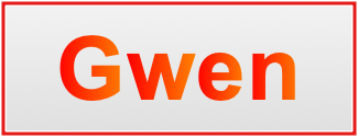 Image of the name Gwen