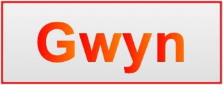 Image of the name Gwyn