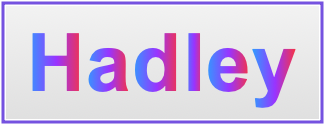 Image of the name Hadley