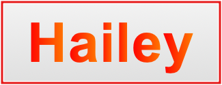 Image of the name Hailey