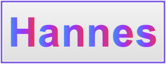 Image of the name Hannes Image of the name Hannes
