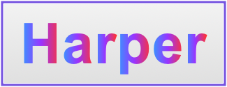 Image of the name Harper Image of the name Harper