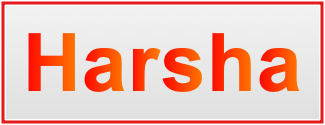 Image of the name Harsha Image of the name Harsha