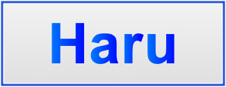 Image of the name Haru