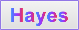 Image of the name Hayes
