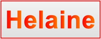Image of the name Helaine Image of the name Helaine