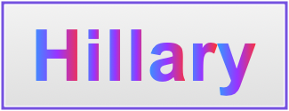Image of the name Hillary