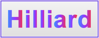 Image of the name Hilliard