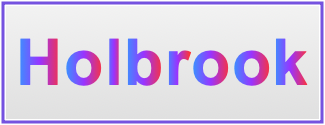 Image of the name Holbrook Image of the name Holbrook