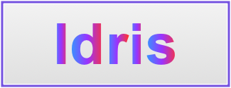 Image of the name Idris