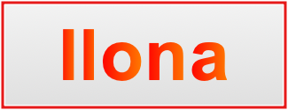 Image of the name Ilona Image of the name Ilona