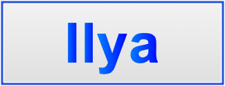 Image of the name Ilya