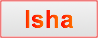 Image of the name Isha