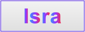 Image of the name Isra