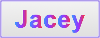 Image of the name Jacey