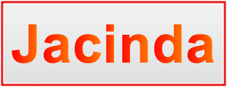 Image of the name Jacinda