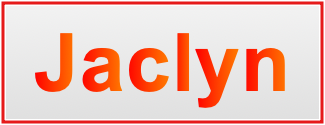Image of the name Jaclyn