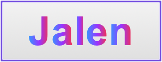 Image of the name Jalen Image of the name Jalen