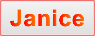 Image of the name Janice