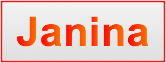 Image of the name Janina