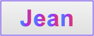 Image of the name Jean