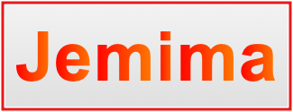 Image of the name Jemima Image of the name Jemima