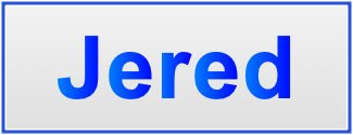 Image of the name Jered
