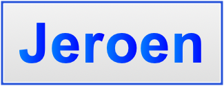 Image of the name Jeroen