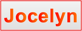 Image of the name Jocelyn