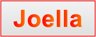 Image of the name Joella Image of the name Joella