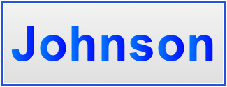 Image of the name Johnson