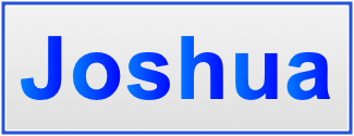 Image of the name Joshua