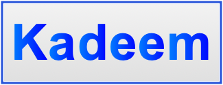 Image of the name Kadeem Image of the name Kadeem