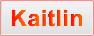 Image of the name Kaitlin