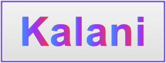 Image of the name Kalani