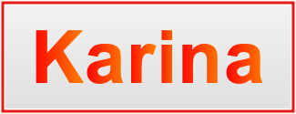 Image of the name Karina