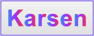 Image of the name Karsen Image of the name Karsen