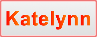 Image of the name Katelynn