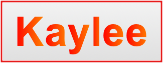 Image of the name Kaylee Image of the name Kaylee