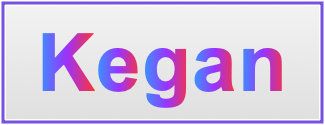 Image of the name Kegan