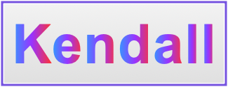 Image of the name Kendall