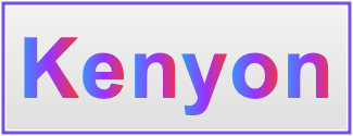 Image of the name Kenyon