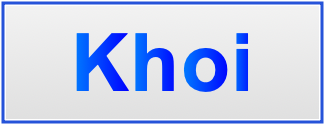 Image of the name Khoi