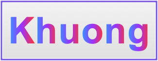 Image of the name Khuong Image of the name Khuong