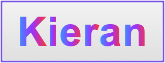 Image of the name Kieran Image of the name Kieran