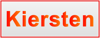 Image of the name Kiersten Image of the name Kiersten